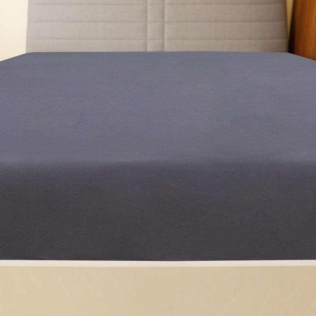 WIFESE Spannbettlaken 2 STK. Jersey Bettlaken BettwäSche Baumwolle Flauschige BettwäSche Bettbezug W