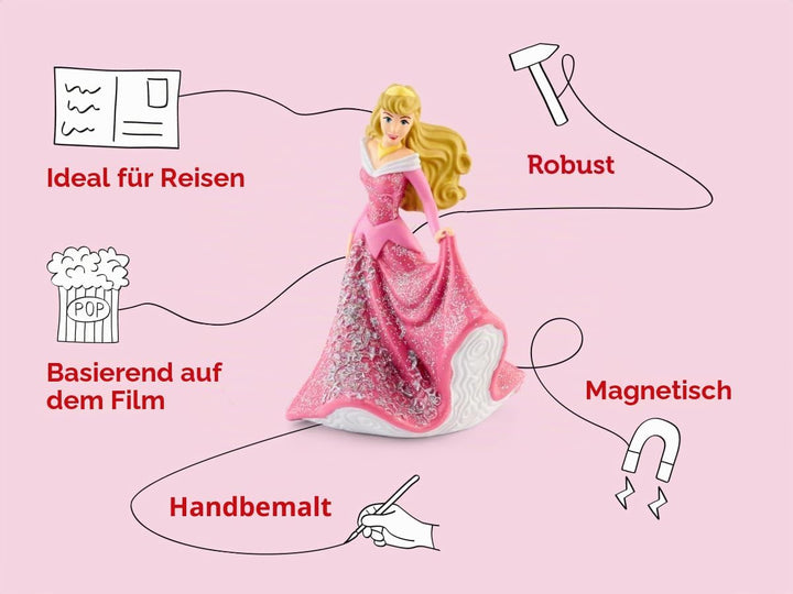 tonies Audio-Charakter für Toniebox, Disney – Dornschönheit, Kindergeschenke, Audiogeschichten und L
