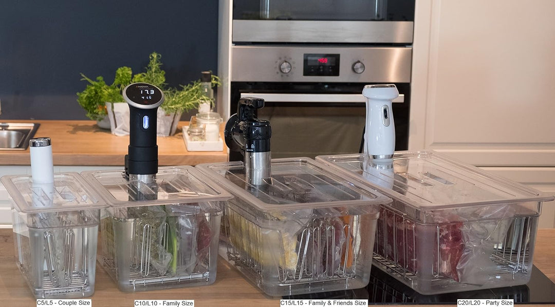 LIPAVI C10L-JOL Deckel für den LIPAVI C10 Sous-Vide Behälter, hergestellt für den ChefSteps Joule Ta