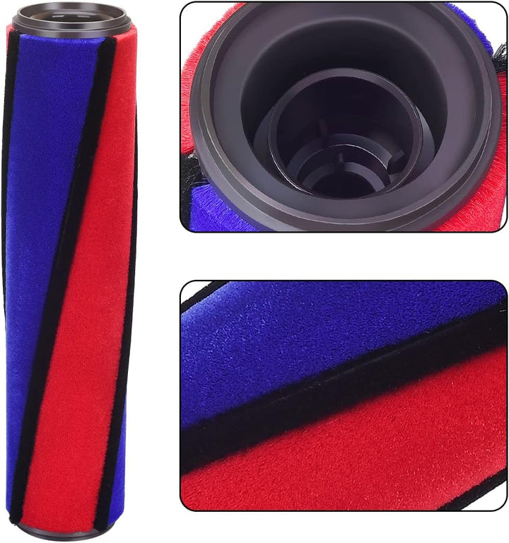 Weiche Bürstenwalze für Dyson V6, V7, V8, V10, V11 Fluffy/Absolute, Ersatzbürste Softwalze kompatibe