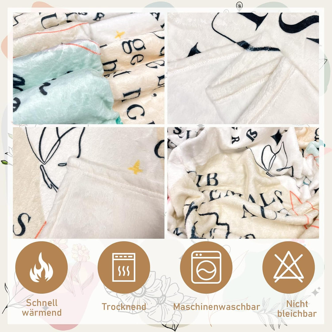 Geschenke für Frauen Männer, Gute Besserung Geschenke Decke, Aufmunterung Geschenke für Frauen Männe
