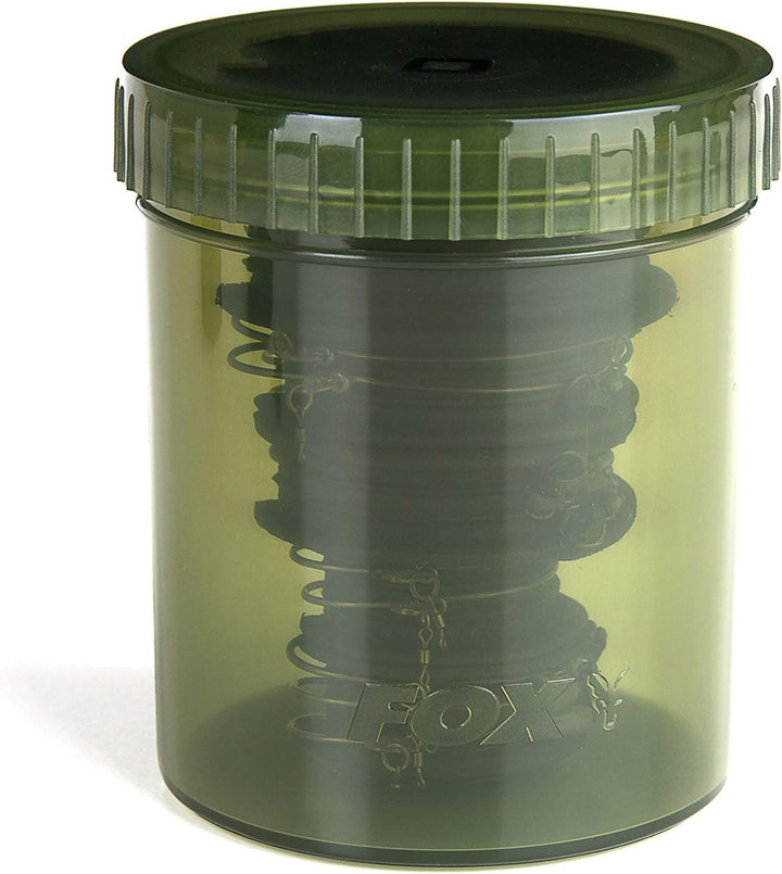 Fox Edges Multi Chod and Zig Bin inkl. 18 Nadeln, Aufbewahrungsbox für Zig Rigs, Angelbox für Karpfe