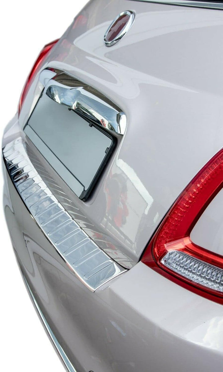 Ladekantenschutz Edelstahl CHROM kompatibel für FIAT 500 FACELIFT | 500C CABRIO 2016-2020 | premium