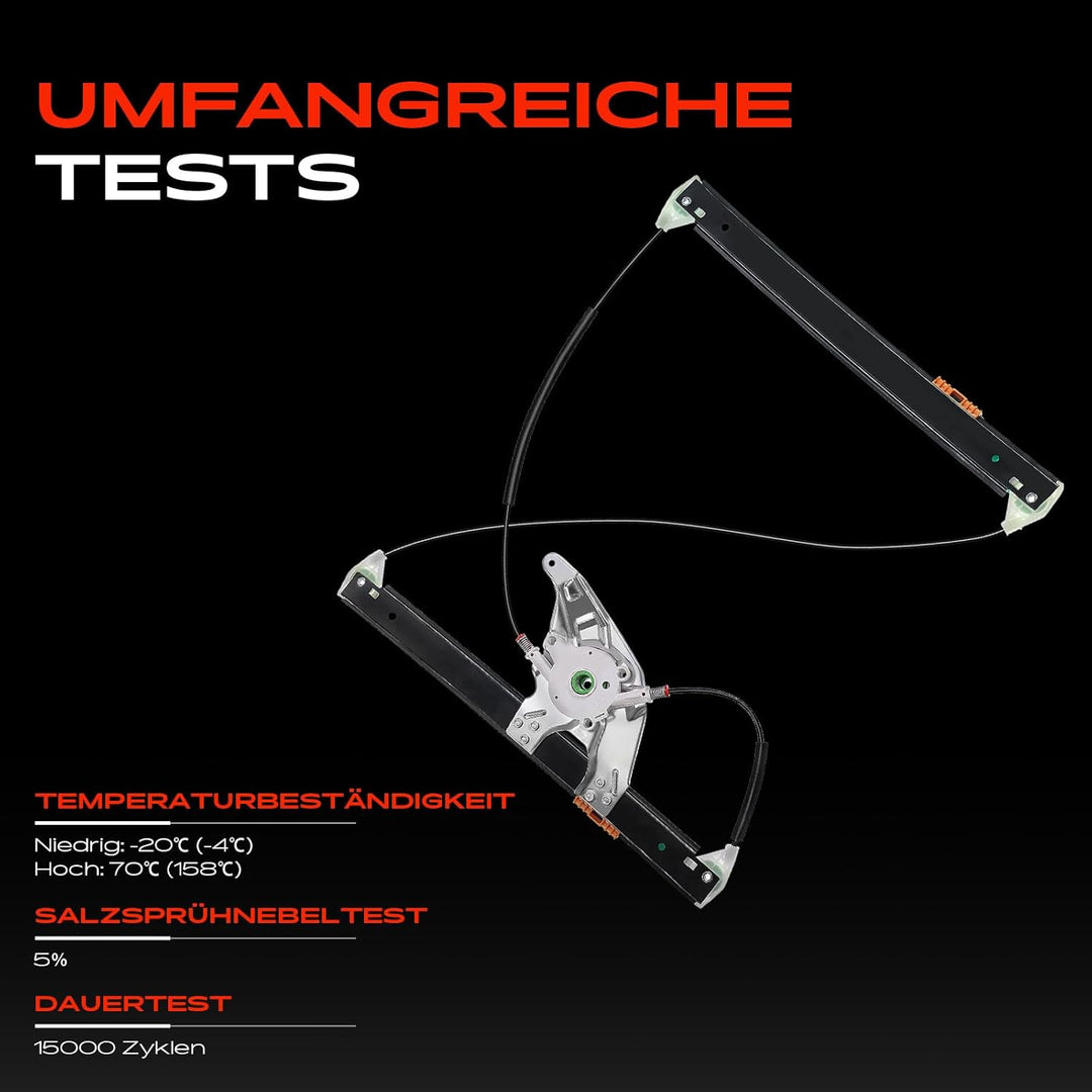 Frankberg Fensterheber Vorne Rechts Kompatibel mit A6 4B, C5 A6 Avant 4B, C5 Allroad 4BH, C5 Limousi