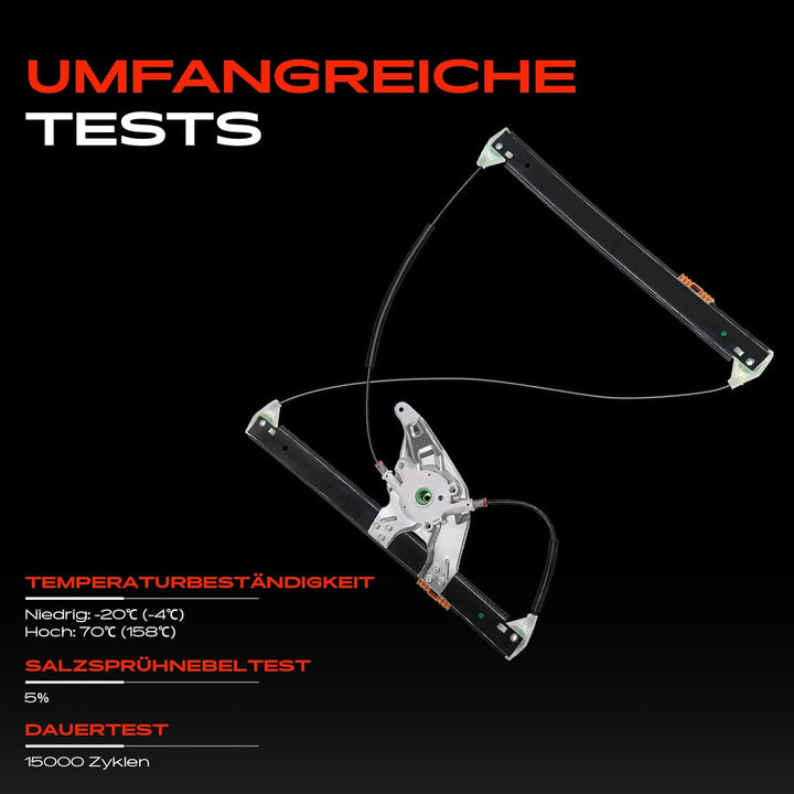 Frankberg Fensterheber Vorne Rechts Kompatibel mit A6 4B, C5 A6 Avant 4B, C5 Allroad 4BH, C5 Limousi