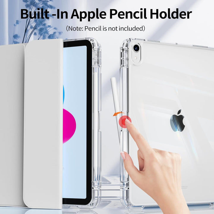 Hülle für iPad (A16) 11 Zoll (2025) & iPad 10. Generation (2022) mit Stifthalter, Stossfeste Schutzh