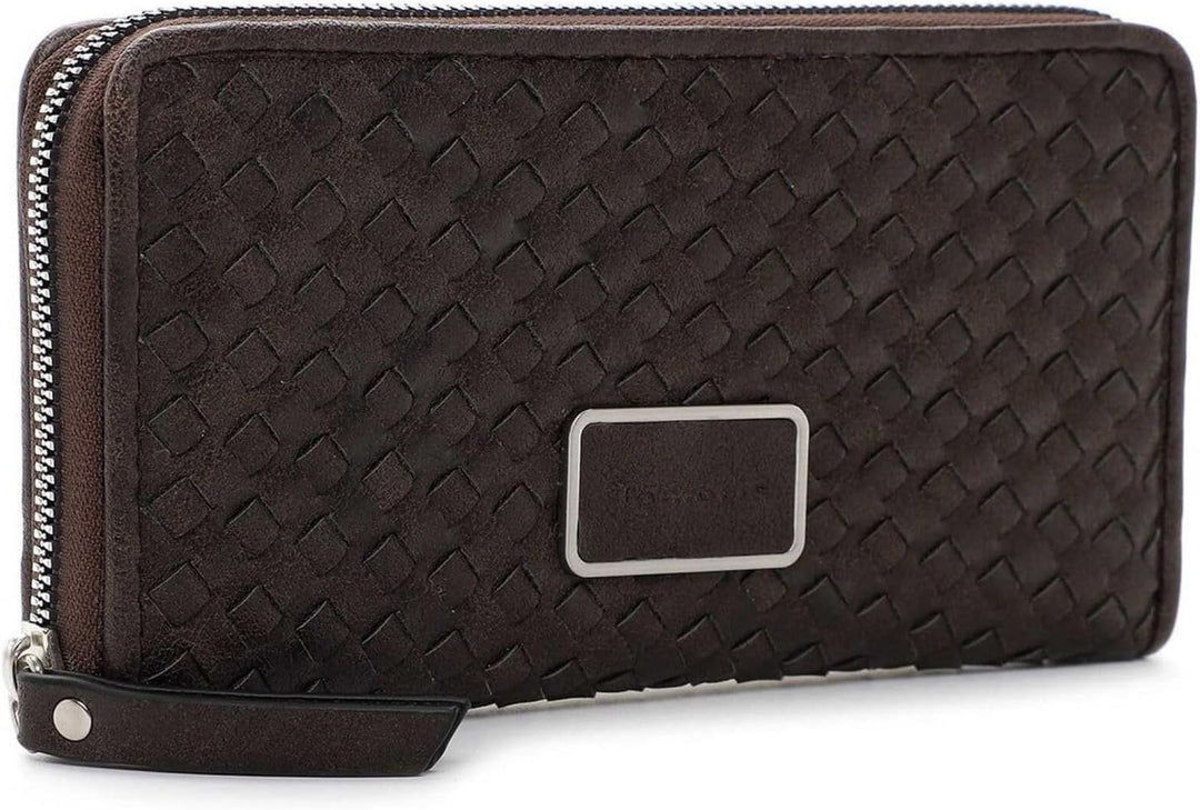 Tamaris Geldbörse Melissa 32548 Damen Geldbörsen Uni, Brown