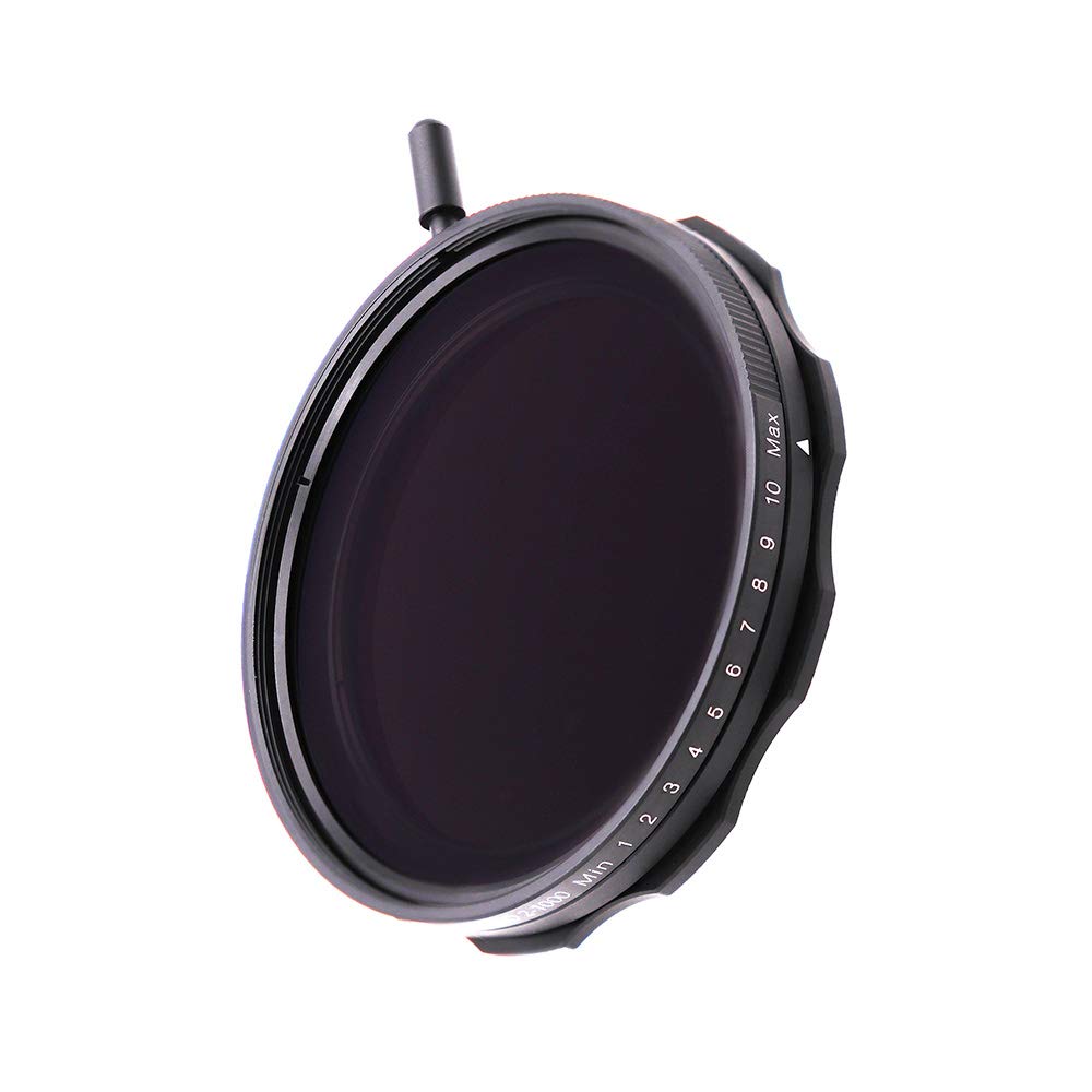 JONGSUN Variable ND Filter 58mm, S-Pro HD MRC 16-Schicht Nanobeschichtung, ND2-ND1000, Kameraneutral
