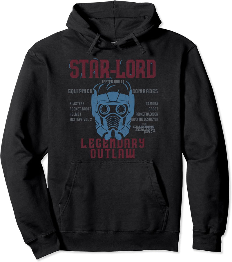 Marvel Guardians Of The Galaxy Vol. 2 Star-Lord Schematic Pullover Hoodie