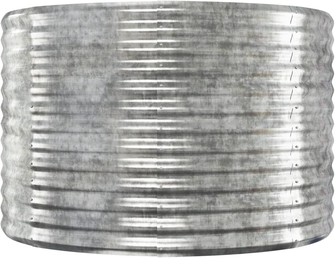 Tidyard Pflanzkübel Hochbeet Gemüsebeet Pflanzbeet Frühbeet Garten Pflanzkasten Metall Pflanzbeet Bl