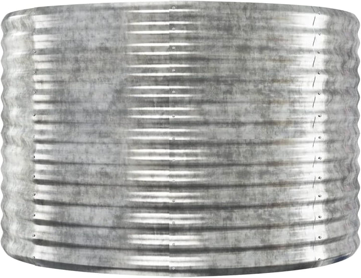 Tidyard Pflanzkübel Hochbeet Gemüsebeet Pflanzbeet Frühbeet Garten Pflanzkasten Metall Pflanzbeet Bl