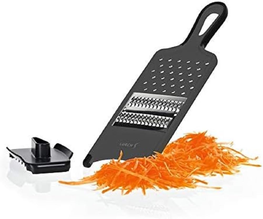 Lurch 220299 Gemüsehobel für Julienne Streifen, Kunststoff, Schwarz,silber