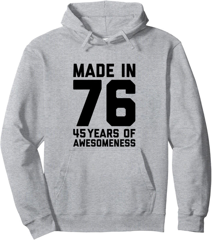 45. Geburtstag Geschenk für ihre Frauen Alter 45 Jahre alte Pullover Hoodie