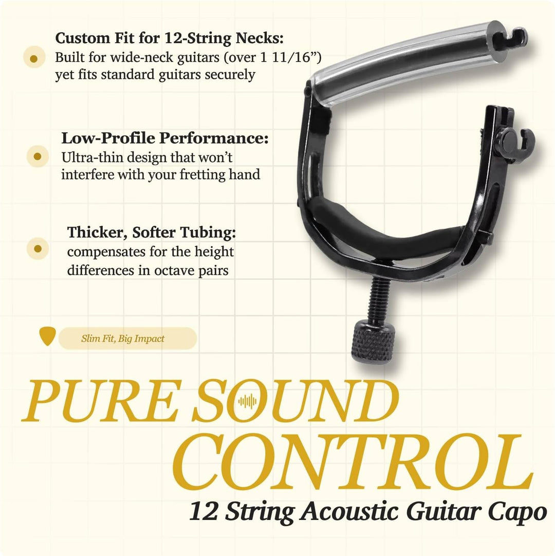 Paige P-12E Original Capo, 12-string