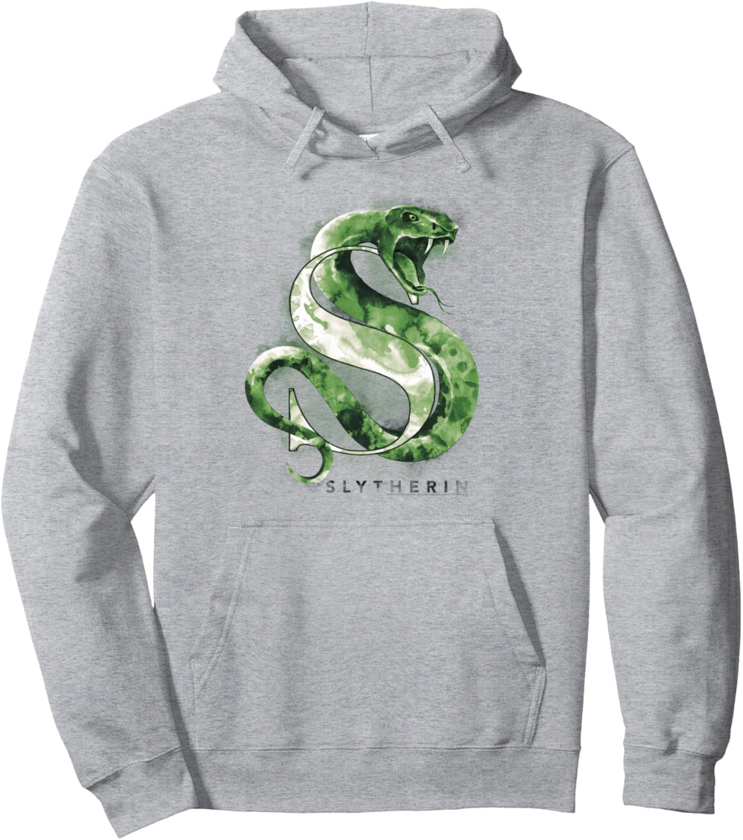 Harry Potter Slytherin Watercolor Pullover Hoodie