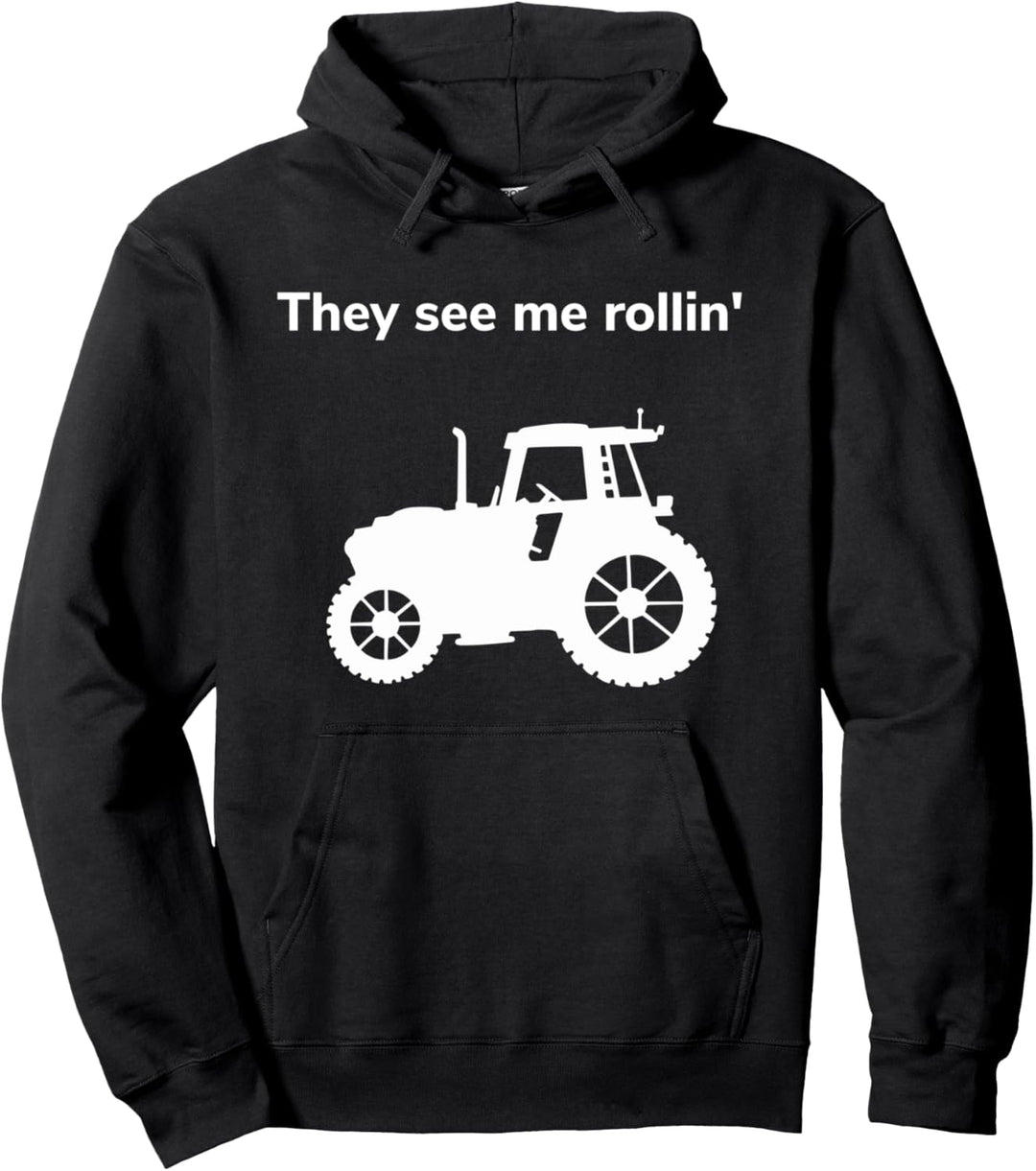 Trecker Landwirt Bauer Landwirtschaft Schlepper Traktor Pullover Hoodie