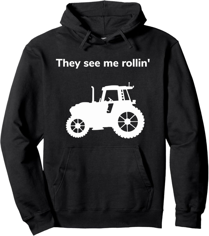 Trecker Landwirt Bauer Landwirtschaft Schlepper Traktor Pullover Hoodie