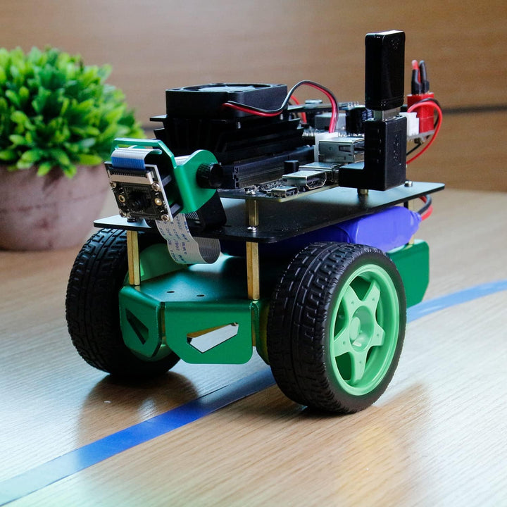 Yahboom Jetson Nano 4GB SUB Robot Kits Jetbot Mini Car AI Programmable Python Robot Kit ROS Starter