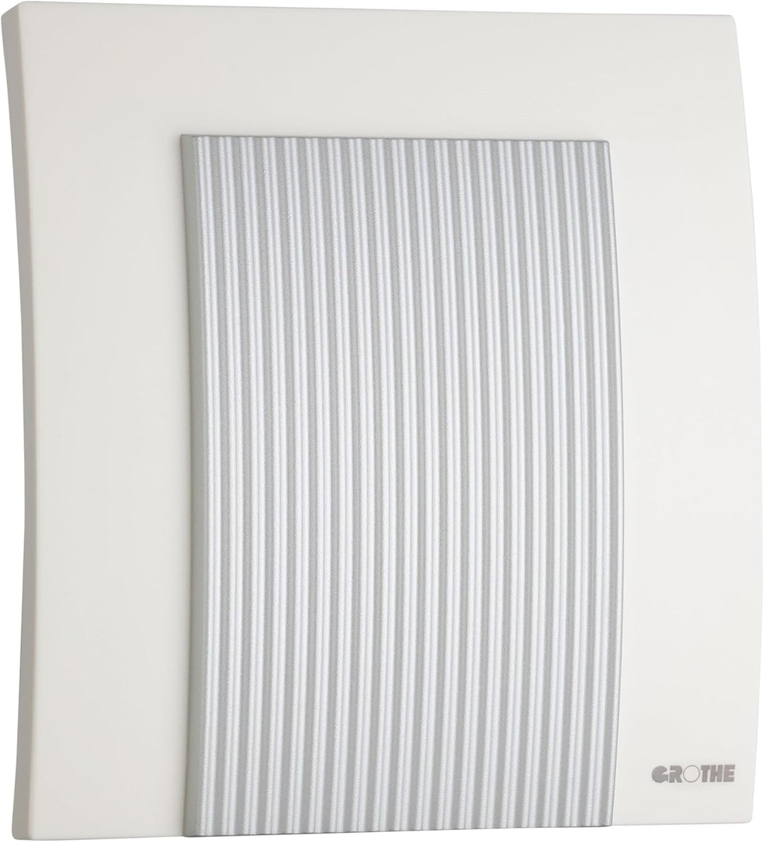 Grothe 1502051 Elektromechanisch Zweiklang, Gong 565 W/SIM, weiss/Silber metallic