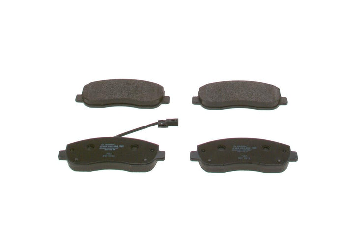 Bosch BP1417 Bremsbeläge - Vorderachse - ECE-R90 Zertifizierung - vier Bremsbeläge pro Set