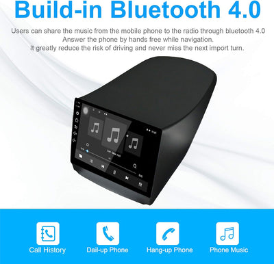 EZoneTronics Android 10.1 für Hyundai Tucson IX35 2011-2015 Autoradio Stereo Head Unit 10 Zoll Touch