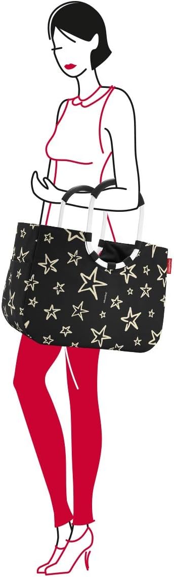 reisenthel loopshopper L 46 x 34,5 x 25 cm / 25 l / spots navy, Spots Navy