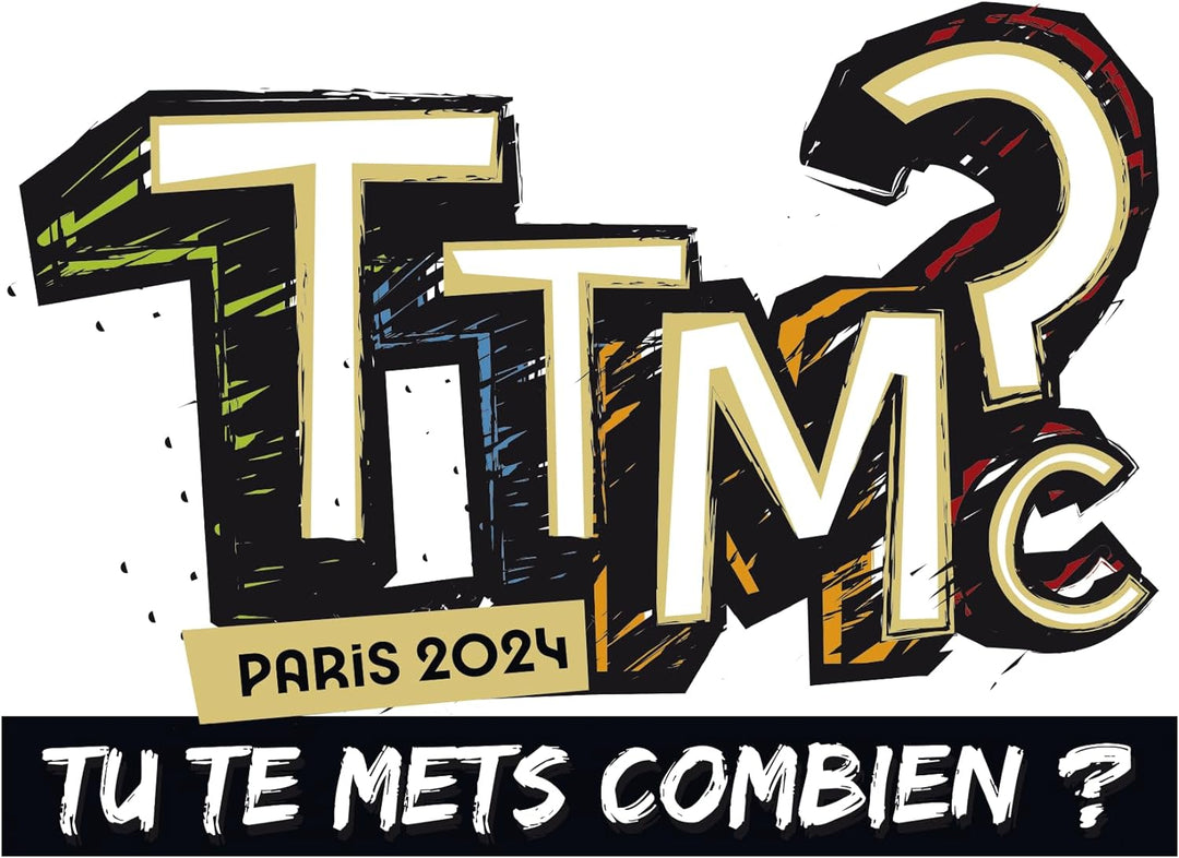 TTMC (Tu Te Mets Combien) ? Edition JO Paris 2024 - Gesellschaftsspiel - Atmosphäre - Quiz Allgemein