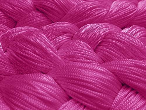 Kaikoon Fadenvorhang Fadenstore Messe B1 schwer entflammbar 150 cm x 500 cm (BxH) Magenta