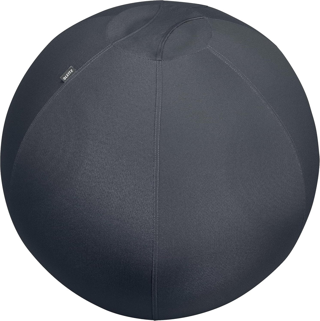 Leitz Ergo Active Sitzball mit Anti-Wegroll-Funktion, Ergonomische Alternative zum Bürostuhl, Gymnas