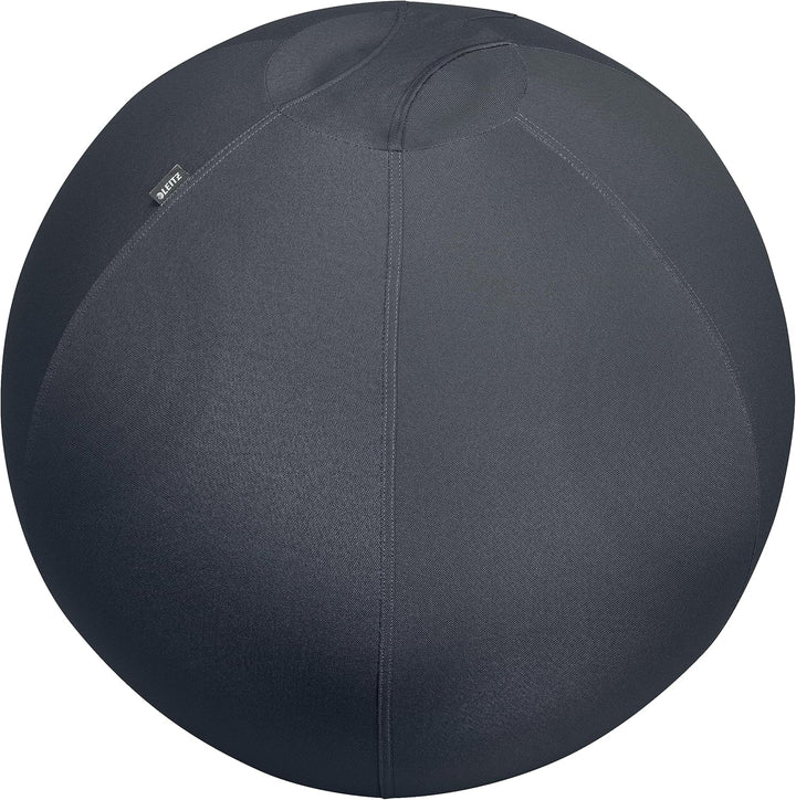 Leitz Ergo Active Sitzball mit Anti-Wegroll-Funktion, Ergonomische Alternative zum Bürostuhl, Gymnas