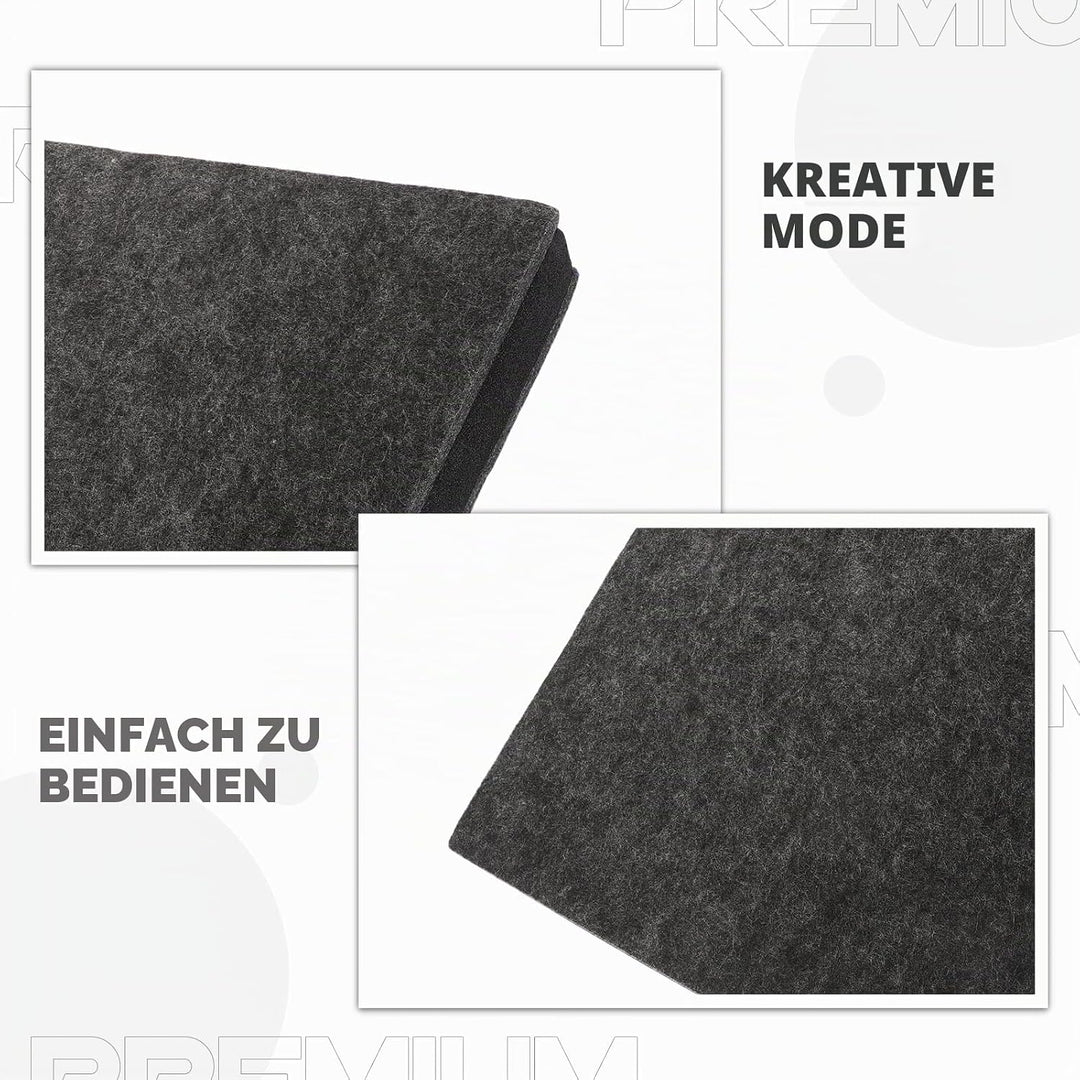 Subwoofer Isolationsmatte 40x30cm Antivibrationsmatte aus Hochdichtem Material Schalldämpfende Boden