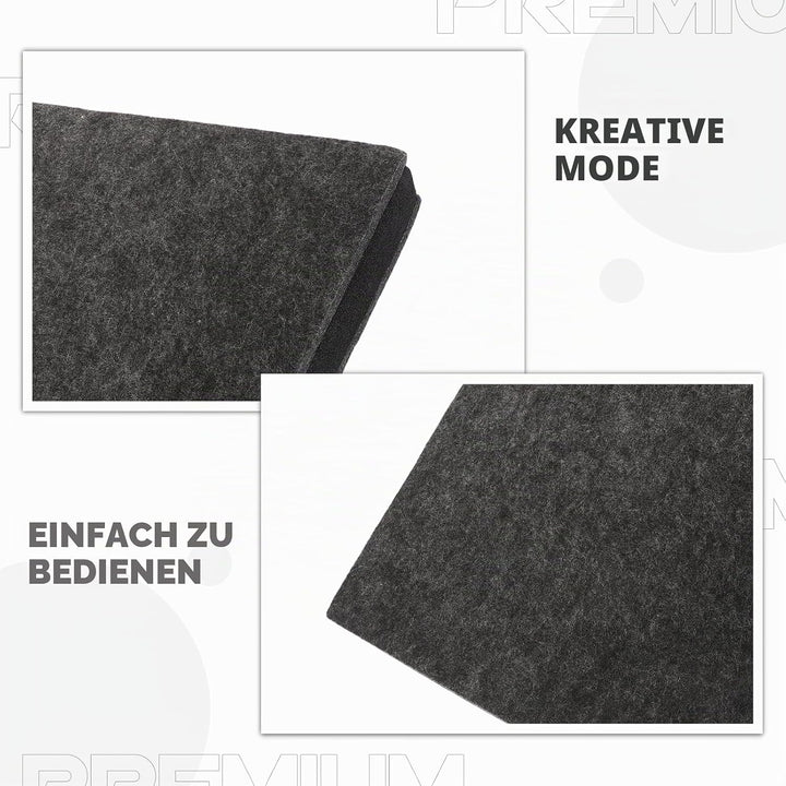Subwoofer Isolationsmatte 40x30cm Antivibrationsmatte aus Hochdichtem Material Schalldämpfende Boden