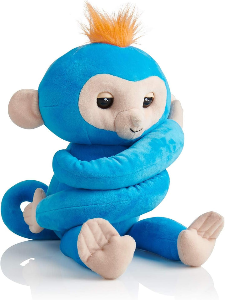 Wow Wee 3531 WOWWEE Fingerlings Hugs AFFE blau, Blue