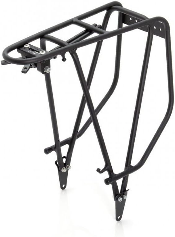 XLC Unisex – Erwachsene Gepäckträger RP-R03, Schwarz, One Size