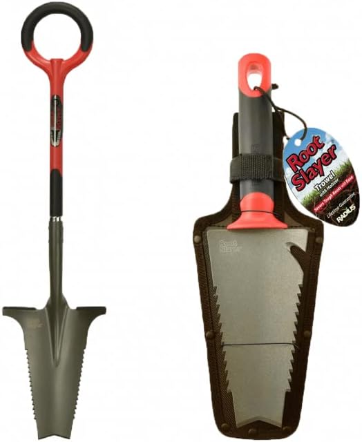 Venteo Duo-Pack RootSlayer™ Schwarz Erwachsene Gartenwerkzeuge Spaten Transplantation Karbonstahl