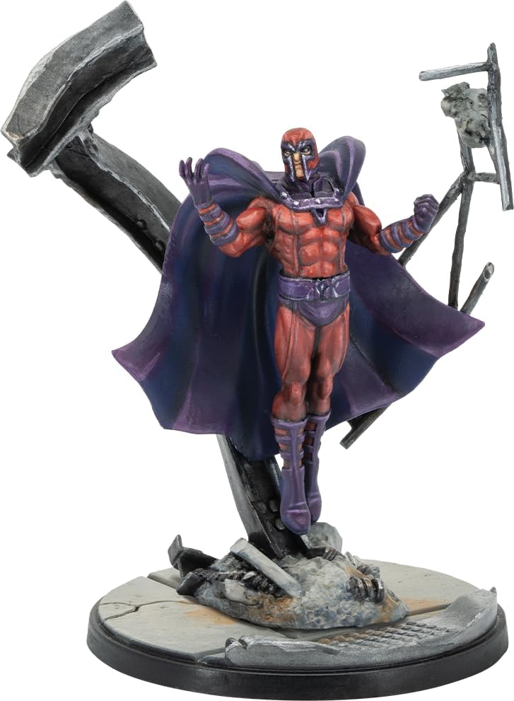 Atomic Mass Games - Marvel Crisis Protocol: Character Pack: Magneto and Toad - Miniature Game