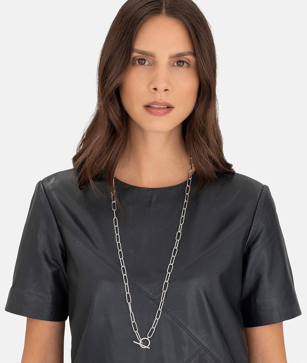 Liebeskind Damen Kette Edelstahl (Silber)