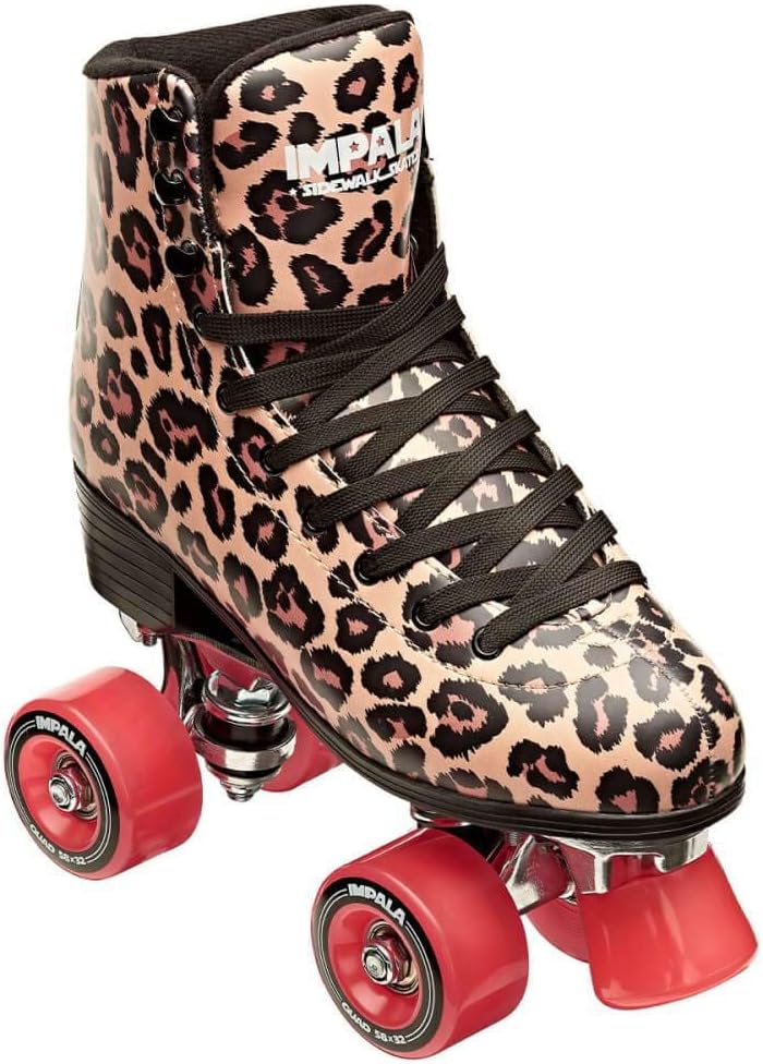 IMPALA Skate - Rollschuhe US 3 / EU 34 / UK 1 Leopard, US 3 / EU 34 / UK 1 Leopard