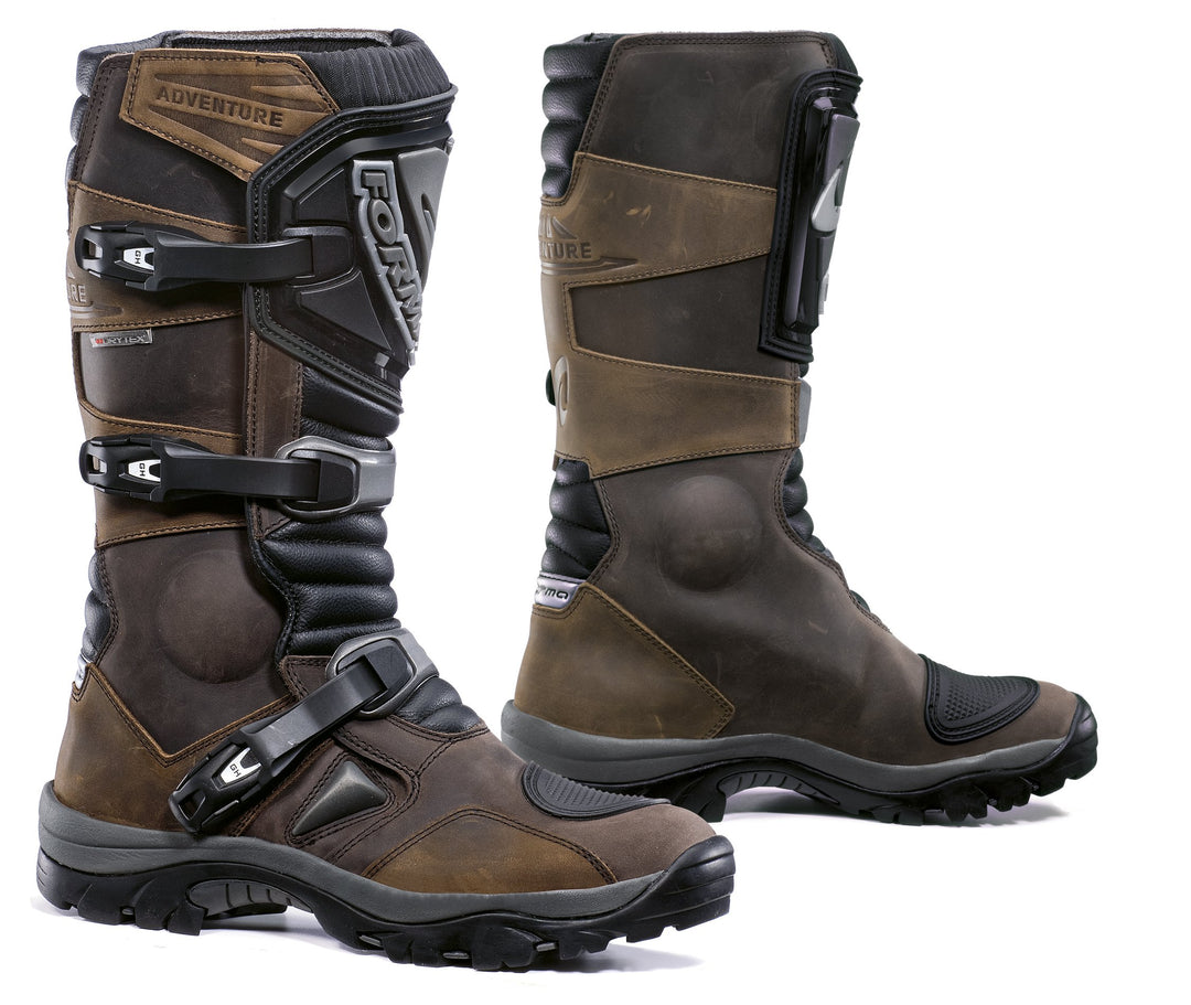 Forma Adventure Dry Wasserdichte Motorradstiefel 42 EU Braun, 42 EU Braun