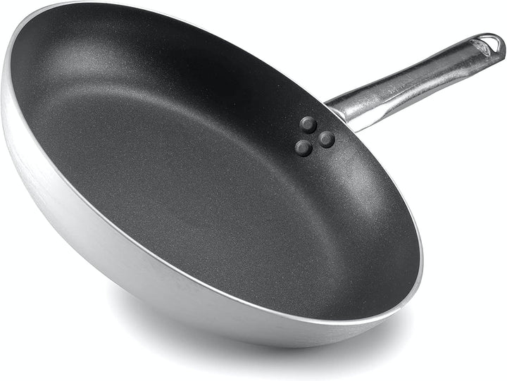 Pentole Agnelli Aluminium Pfannen Set 28 cm + 32 cm Gastro Pfannen