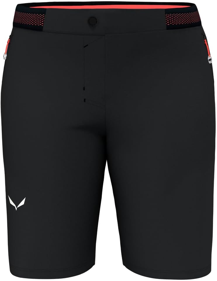 SALEWA Damen Wanderhose Kurz PEDROC DST SHORTS 34 Black Out, 34 Black Out