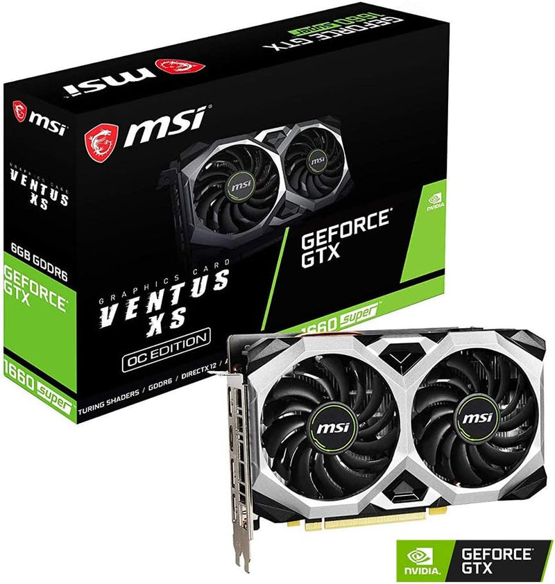 MSI Gaming GeForce GTX 1660 Super 192-bit HDMI/DP 6 GB GDRR6 HDCP Unterstützung DirectX 12 Dual Fan