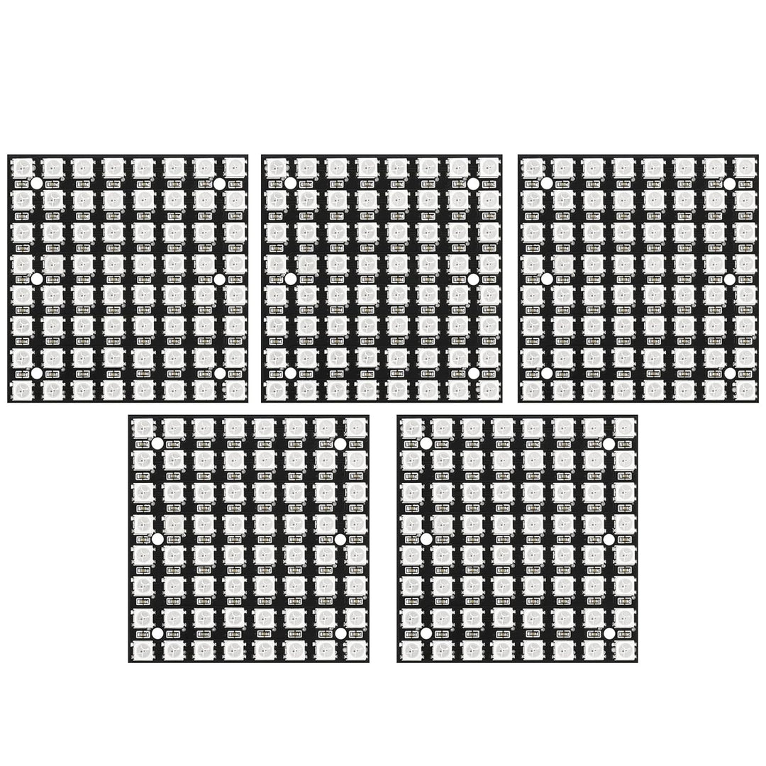 AZDelivery 5 x U 64 LED Matrix Panel CJMCU-8x8 Modul kompatibel mit Arduino und Raspberry Pi inklusi