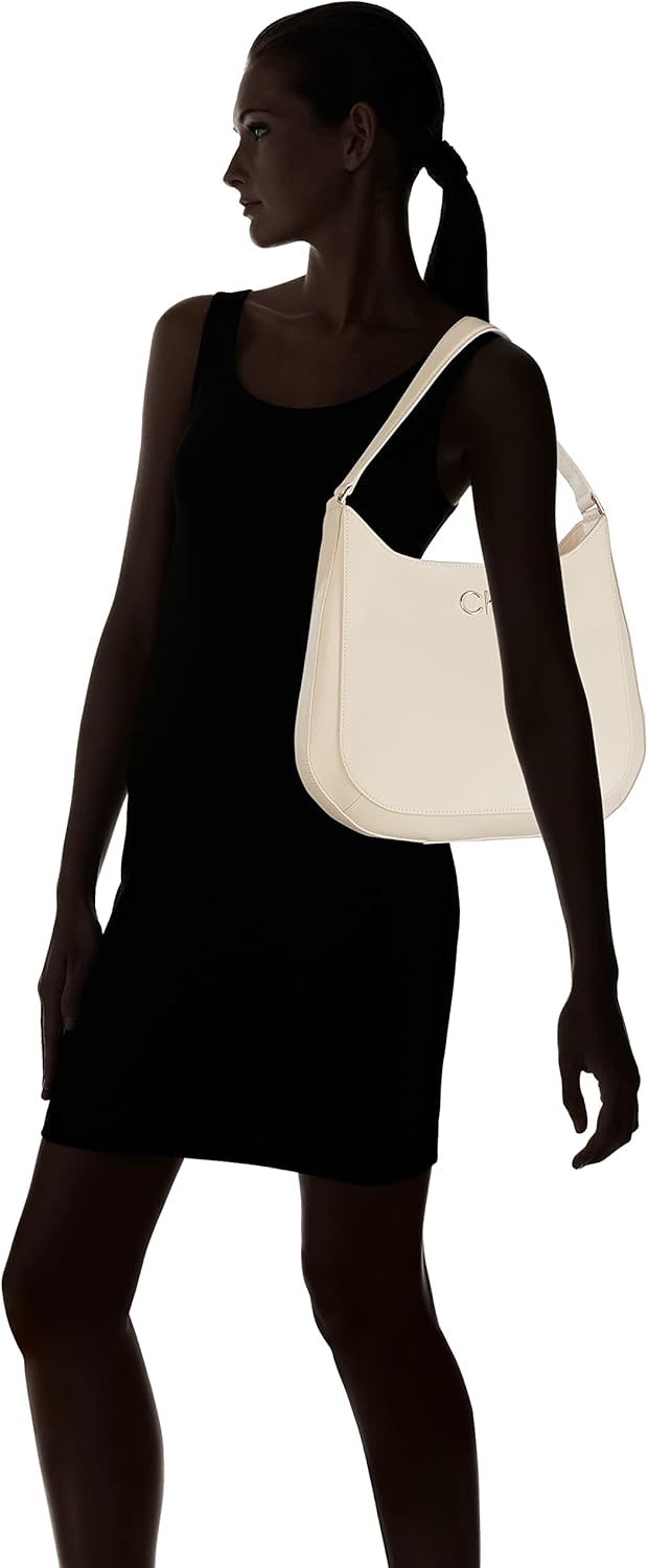 Calvin Klein Damen RE-Lock HOBO Sand, Sand