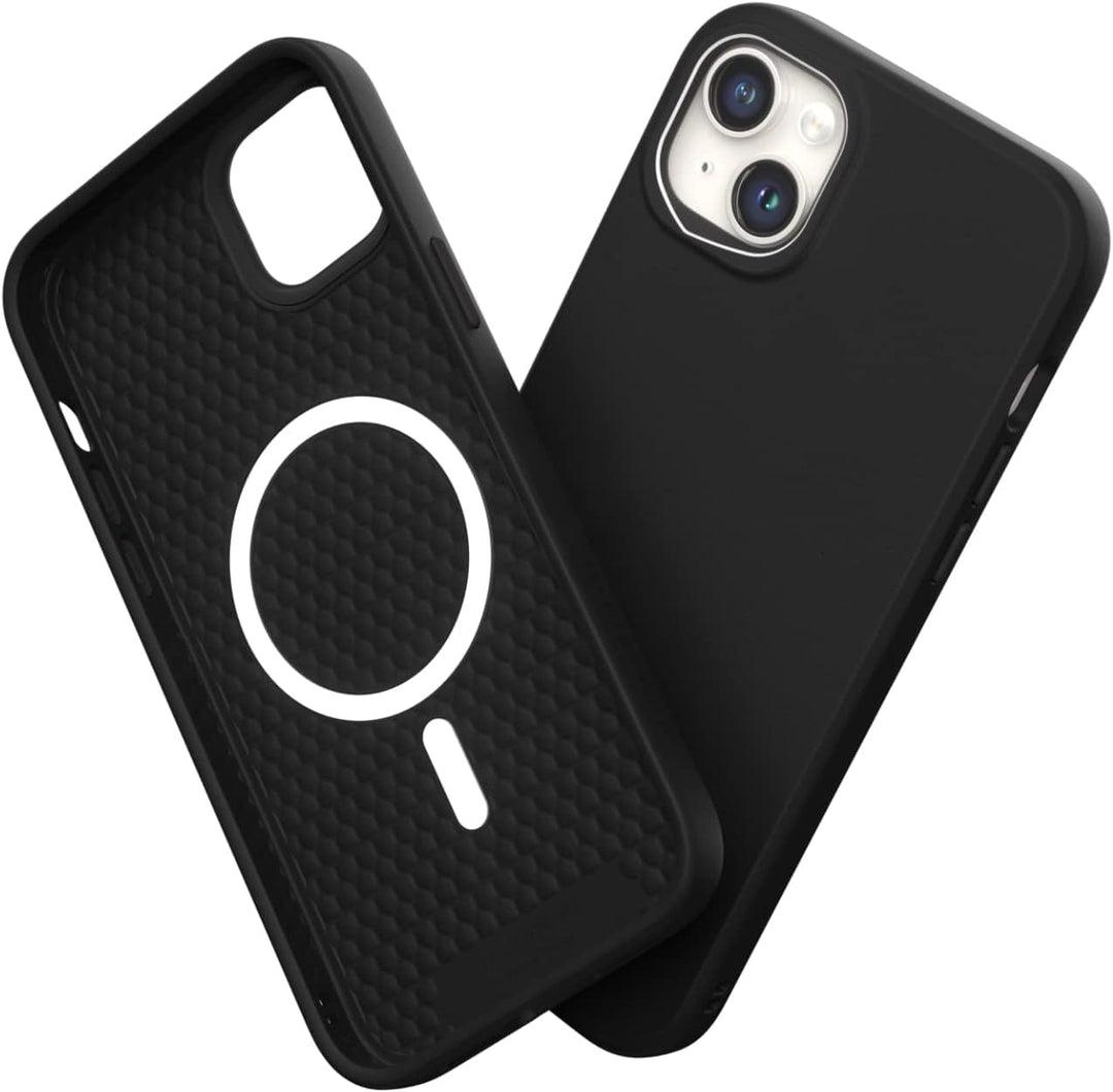 RhinoShield Case kompatibel mit [iPhone 14 Plus] | SolidSuit - MagSafe-kompatibel -Stossdämpfende &