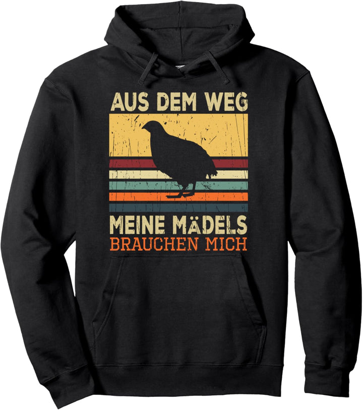 Wachtel Outfit - Wahtelhenne Wachtelzucht Wachteln Pullover Hoodie