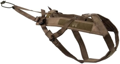 Non-Stop dogwear Freemotion Harness WD |Olive| ideal fr Widerstandstraining, Gre:4