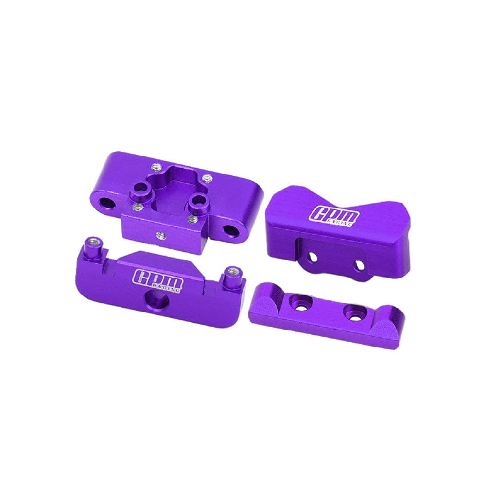 GPM Aluminium 7075 Alloy Front Bulkhead & Rear Pin Mounts for LOSI 1/24 Micro-B 2WD Buggy RTR-LOS000
