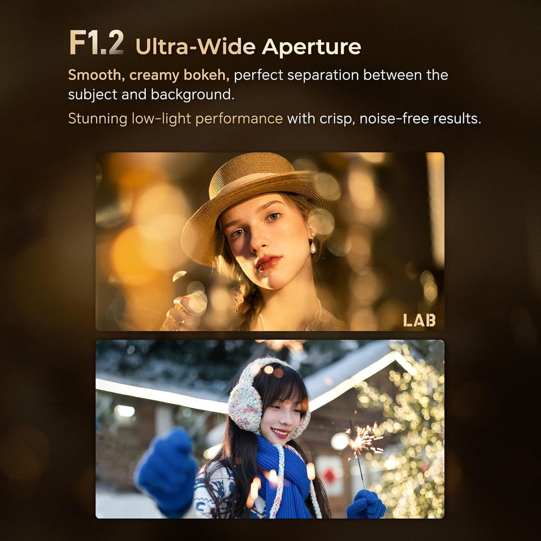 VILTROX AF 35 mm F1.2 Labor-Kameraobjektiv für Nikon Z-Mount, Vollbild, Autofokus, grosse Blende, VC