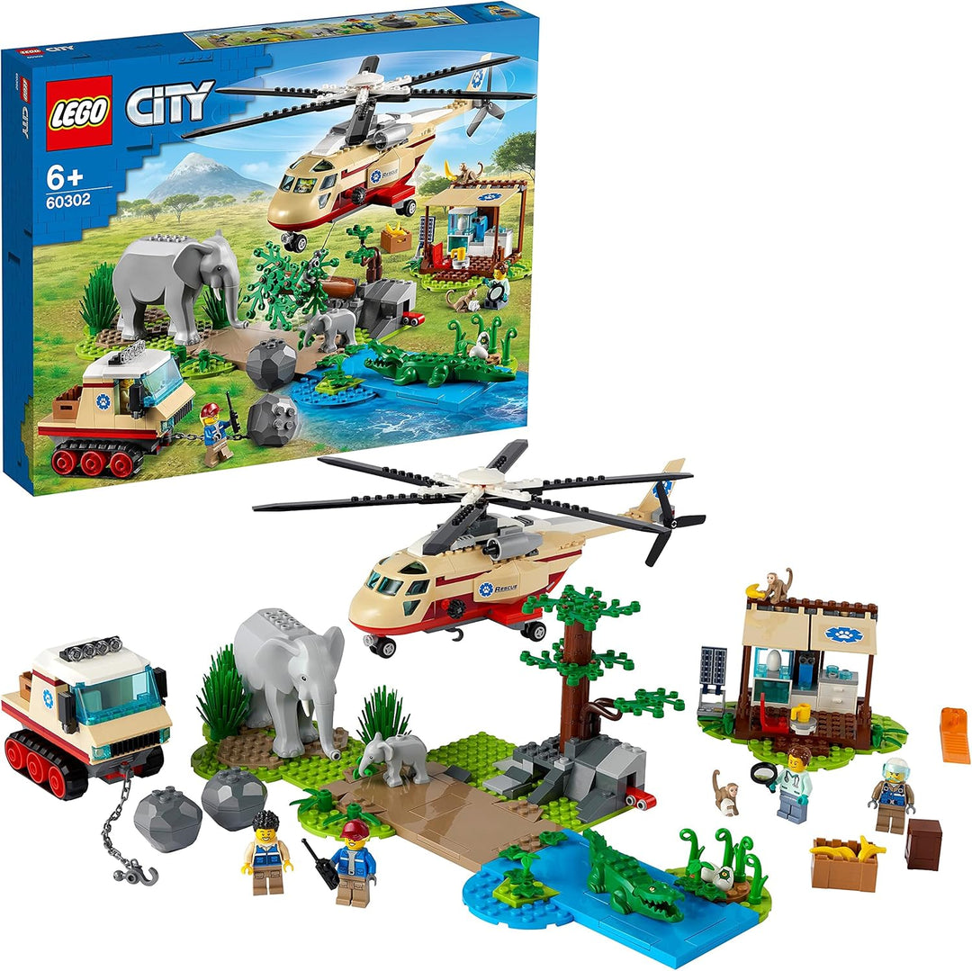 LEGO 60302 City Wildlife Tierrettungseinsatz Standard Verpackung Single, Standard Verpackung Single